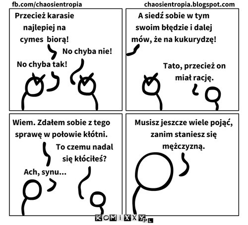 Kłótnia wędkarzy –  