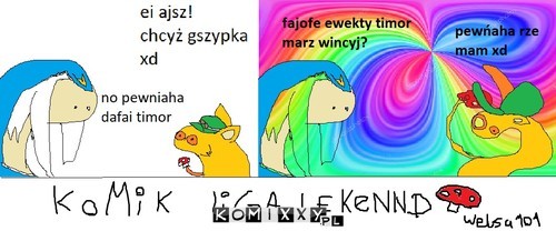 Komik - Grzybki Timora –  