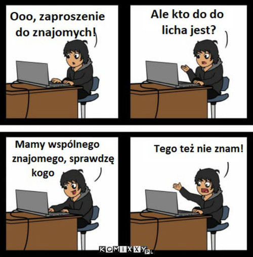 Mój problem z fb –  