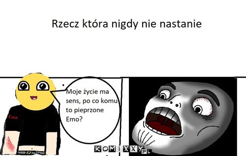 TO NIGDY NIE NASTANIE! –  