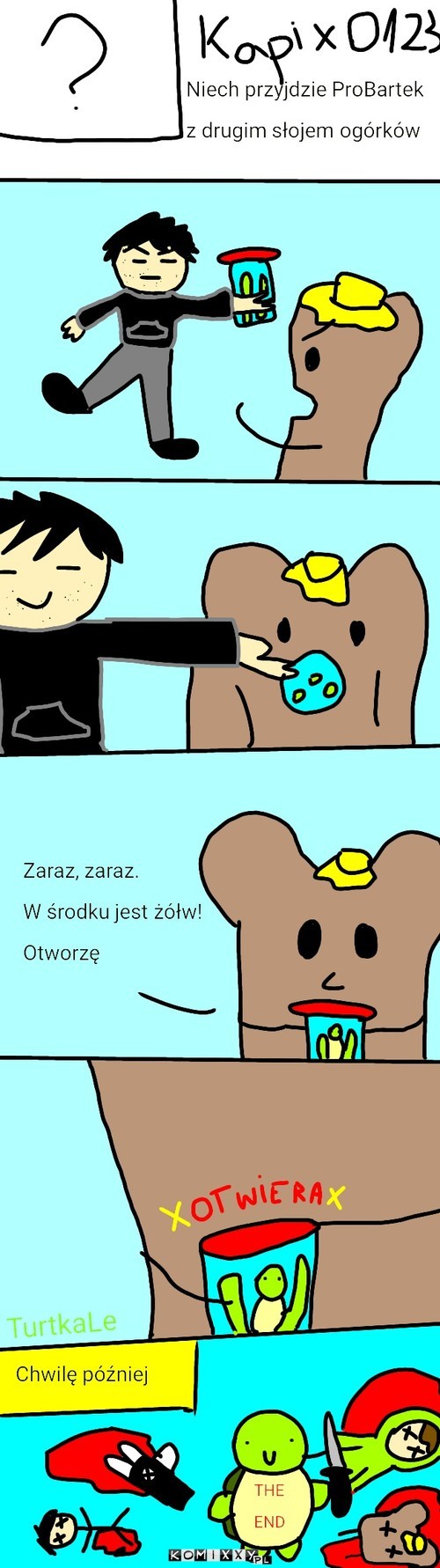 Żółwi Survival #5? Żółw ogórek –  