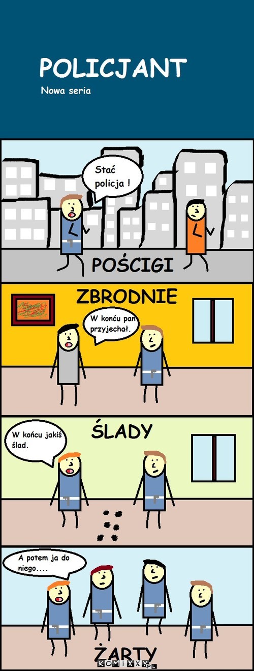 Policjant - zapowiedź –  