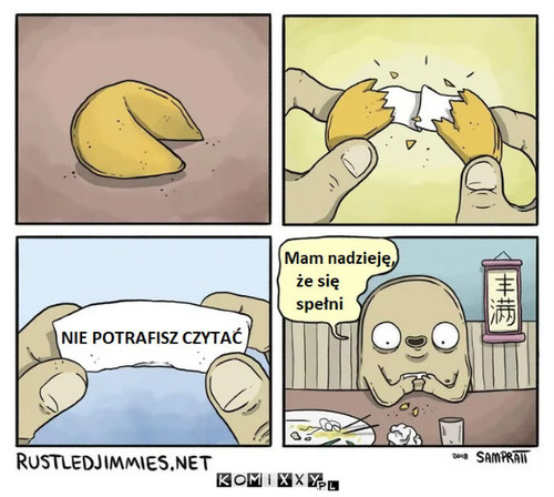 Ciasteczko z wróżbą –  