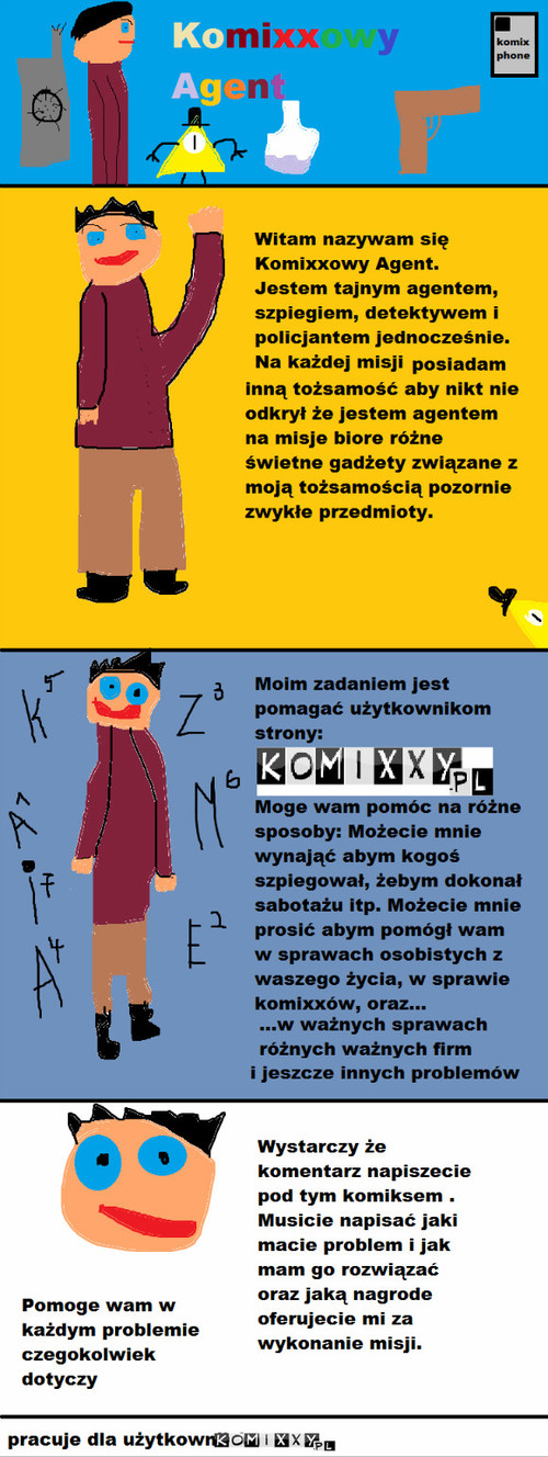 Komixxowy Agent #1 Zapowiedź –  