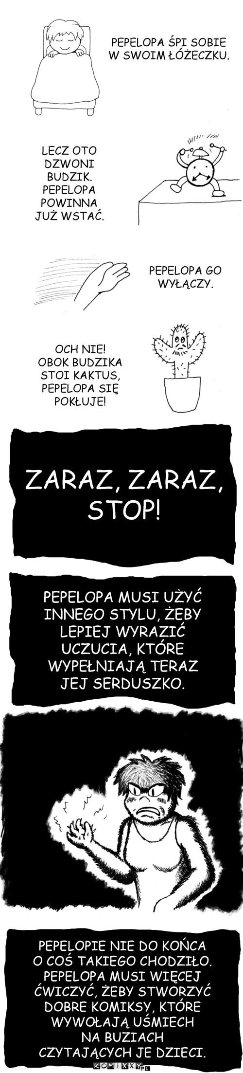 Pepelopa budzi się –  