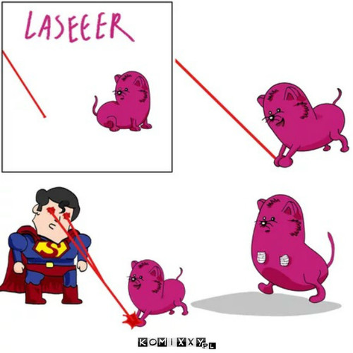 Nie ten laser –  