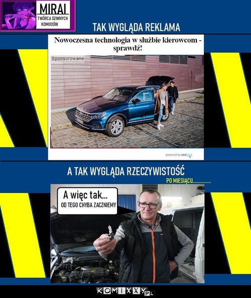 Reklamy VS Rzeczywistość –  