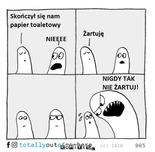 Nie żartuj w ten sposób –  